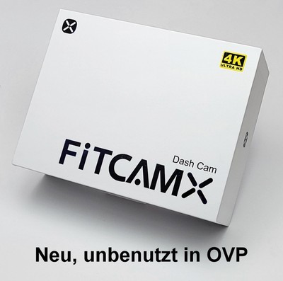 FitcamX Dashcam 4K Kompatibel mit VW Universal (HD2-6260) WiFi, G-Sensor