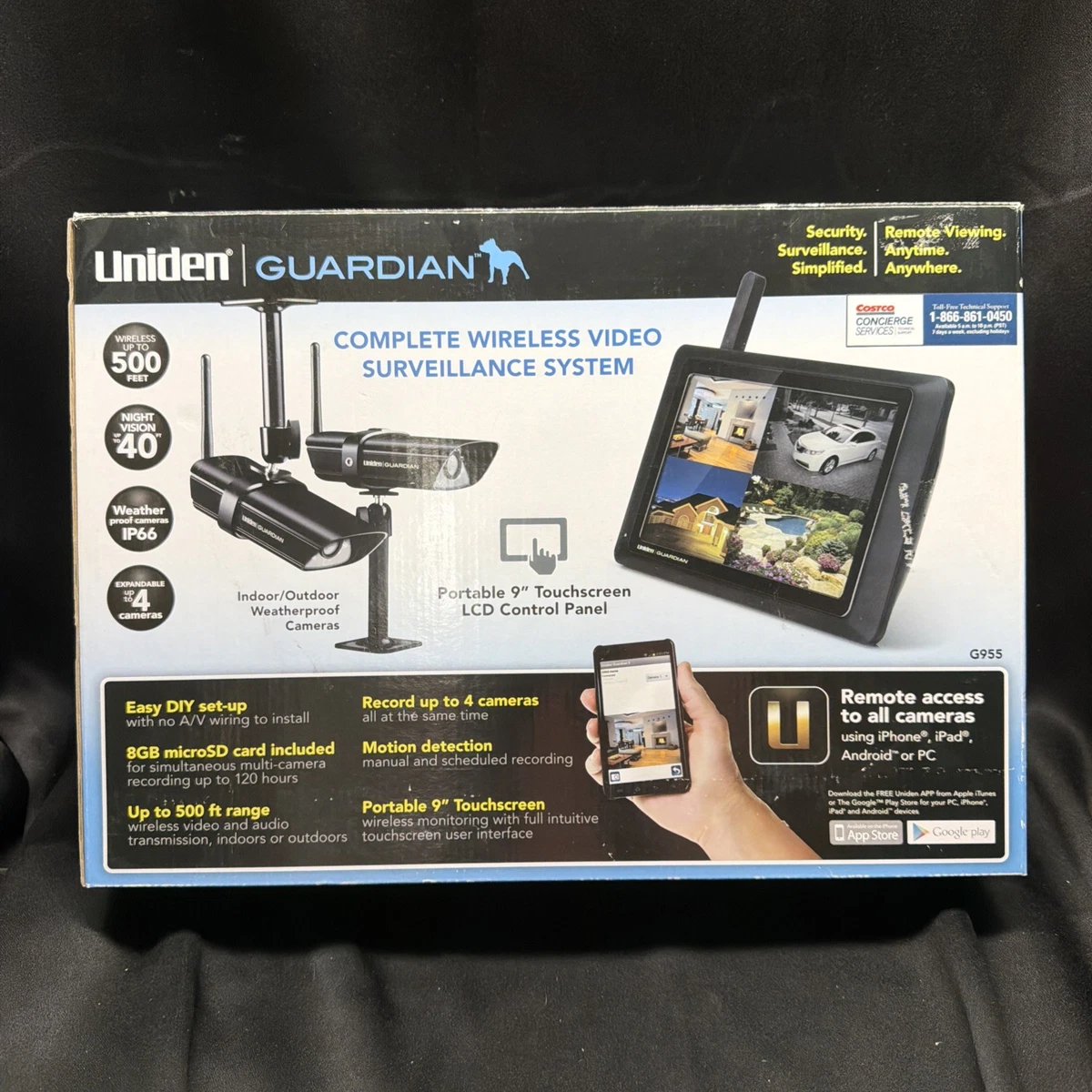 Uniden Black Home Security Cameras for sale | eBay
