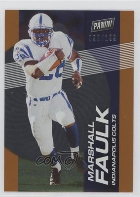 2023 Panini Player of the Day Orange 90/199 Marshall Faulk #71 HOF 15r3