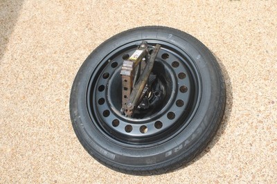 13-16 DODGE DART COMPACT MINI SPARE TIRE RIM WHEEL T125/80R17 JACK KIT JK TYRE