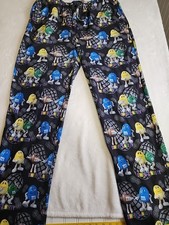 M M Mens XL Sleep Pants Warm Flannel Comfy Elastic Drawstring Waist