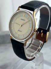 SEIKO DOLCE 5E61-OA2O Quartz Vintage Men's Watch Working