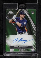 2024 Topps Chrome Black Green Refractor 23/99 Grae Kessinger #CBA-GK Auto 1p5