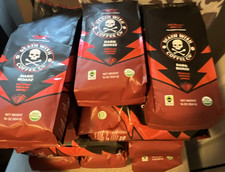 Death Wish Coffee Co. Dark Roast Coffee Beans, Dark Roast, 16 oz 454 g
