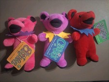 Liquid Blue Althea Bertha Cassidy Grateful Dead 7  Beanie Bear Plush With Tags