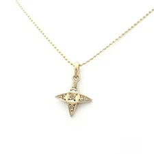 Shop Agete (agete) Diamond Necklace