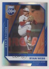 2021 Panini Elite Extra Edition Aspirations Blue 155/249 Ryan Webb #125 0lt3