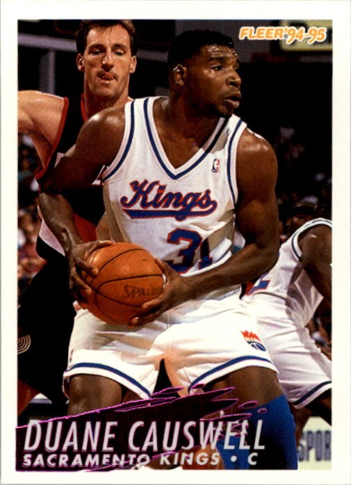 1994-95 Fleer #192 Duane Causwell - BSK