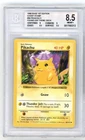 1999 BASE SET 1ST EDITION GHOST STAMP PIKACHU - WOTC POKEMON - BECKETT 8.5