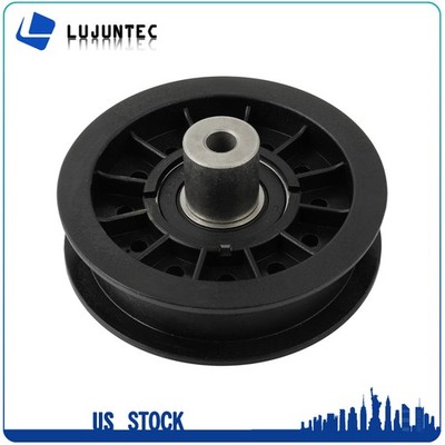 Flat Idler Pulley For John Deere X380 X384 X390 X394 X584 AUC11239 AUC20590