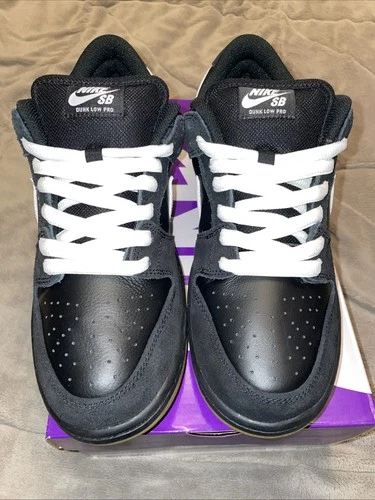 Size 9 - Nike Dunk Pro SB Low Black White Gum