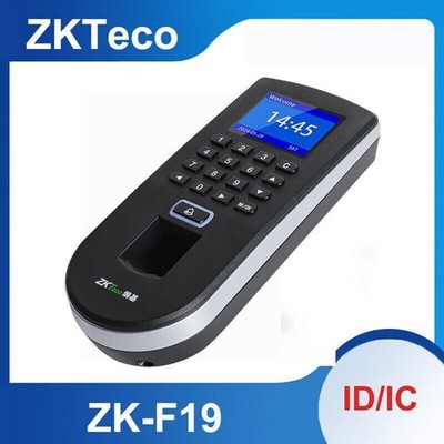 ZKTeco F19 TCP/IP Biometric Fingerprint Time Attendance Access Control System