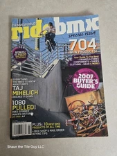 Ride Bmx June 2007 BUYERS GUIDE Mongoose Old Mid school Magazine Haro Dyno GT 