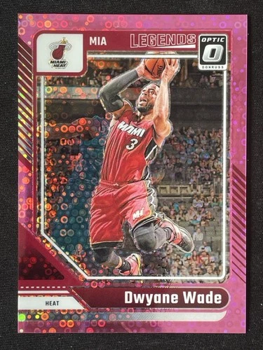 Dwyane Wade 2024-25 Panini Donruss Optic Legends Fast Break Pink /25 #231