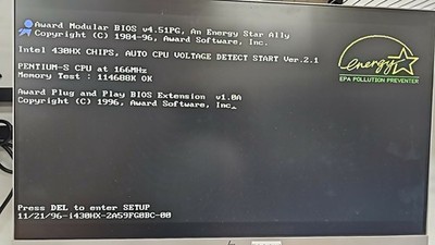 Vintage Retro Gaming Tested Gigabyte GA-586HX Socket 7 + Pentium 166MHz + RAM