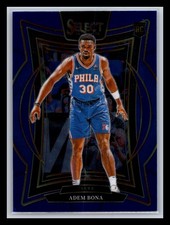 Adem Bona Rookie Philadelphia 76ers 2024-25 Panini Select #97 Blue (Retail)