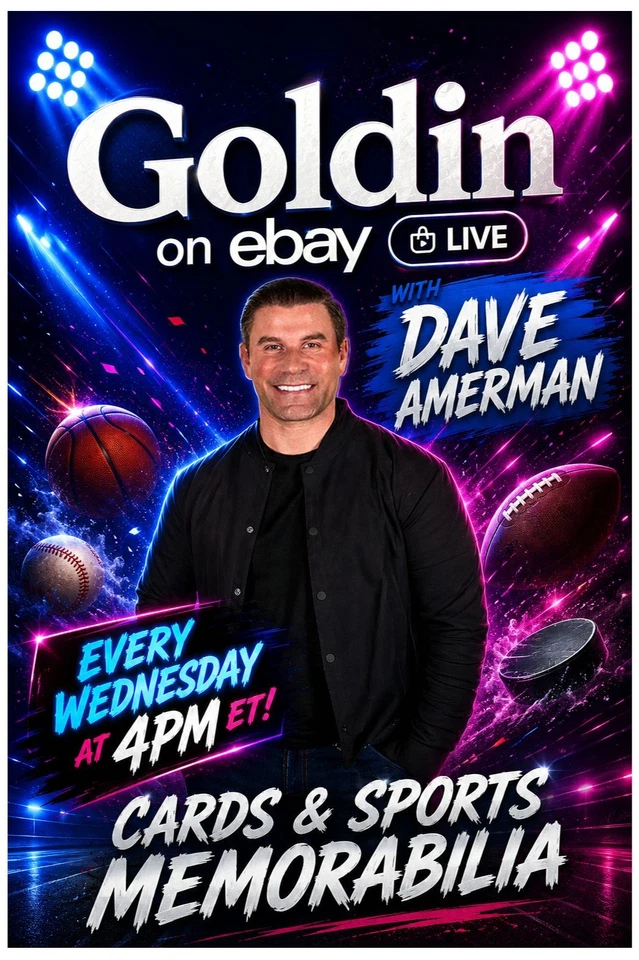 Goldin on eBay Live with Dave Amerman - 9/9