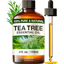100 Pure Natural Tea Tree Oil for Skin, Hair, Toenails, Aromatherapy, Soap