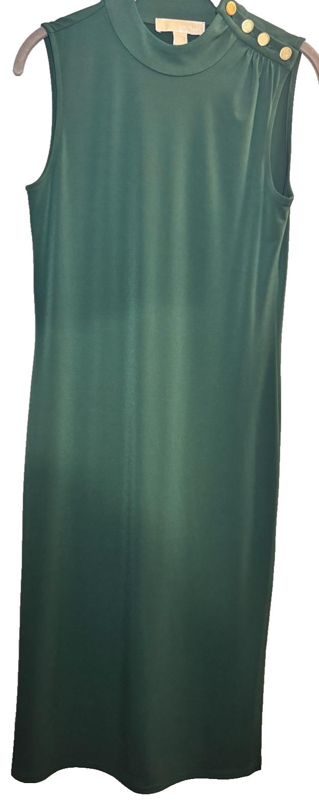 Michael Kors Emerald Green Cocktail Dress - Size XS - New Without Tags thumbnail 2