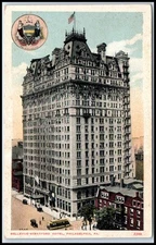 Postcard Seal Of Philadelphia Bellevue-stratford Hotel, Philadelphia, Pa   N64