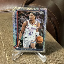 2025-26 Topps Chrome Skylight Refractor Aaron Wiggins #196 3pb