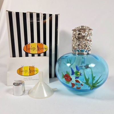 Lamp Avenue Fragrance Oil Lamp Diffuser Blue Tropical Fish Decor