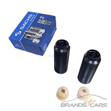SACHS STAUBSCHUTZ SET STOSSDÄMPFER VO FÜR AUDI 50 74-78 80 B1 B2 B3 B4 90 B2 B3