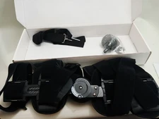 ROM Knee Brace with Shoulder Strap - Hinged Post OP Knee Brace Immobilizer Le...