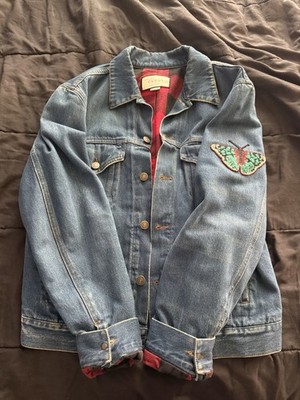 グッチ　虎ペイント　デニムジャケット Gucci Tiger Embroidery Denim Jacket | eBay