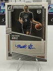 2025-26 Donruss Matthew Able Next Day Autographs Auto SS-MAB RC Rookie