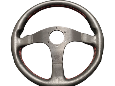 MOMO TUNER Steering Wheel 350mm Black Leather HONDA Button NSX