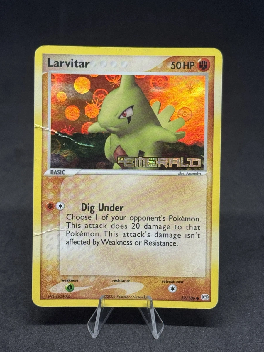 Larvitar Pokémon TCG Cards for sale | eBay