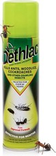 2 x Dethlac Spray | Ant Killer Indoor & Outdoor 250ml Aerosol | Insect Killer