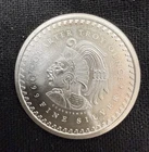 Cuauhtemoc Aztec Calendar 1/2 Troy Oz .999 Fine Silver Round Bullion