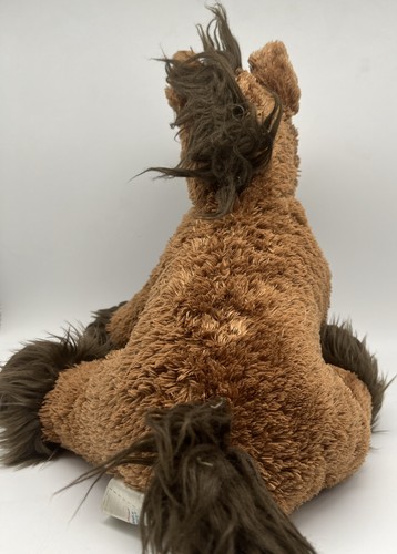 Build-A-Bear Brown Clydesdale Horse Pony - Picture 3 of 7