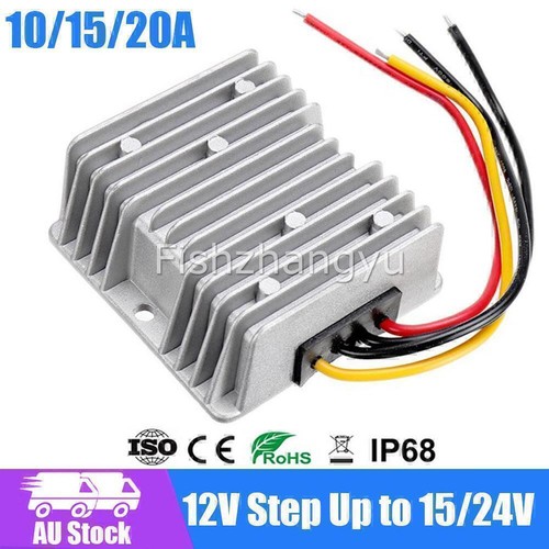 DC DC Power Converter Regulator 12V Step up to 24V 15V 10A 240W 15A 20A 480W AU