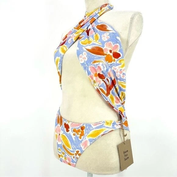 Stone Fox Swim | Nuevo con etiquetas Azalea L Grande Pétalo Fiesta Una Pieza Nadar Libre Peo... Foto 2 de 4