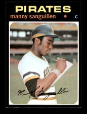 1971 Topps Baseball #480 Manny Sanguillen NM/MT *d10