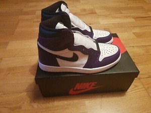 jordan 1 court purple 2020 gs