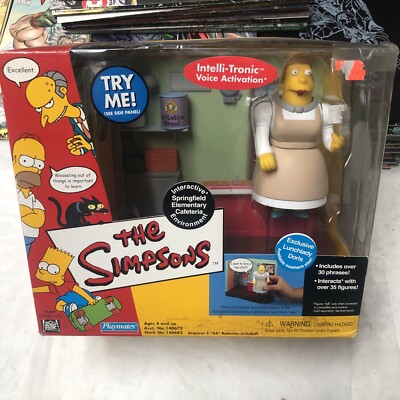 Simpsons Springfield Elementary Cafeteria Exclusive Lunch Lady