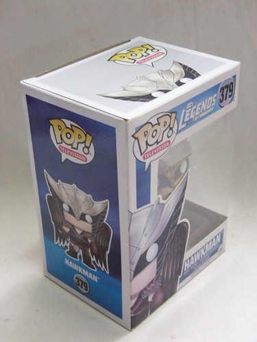 FUNKO POP VINYL - DC Legends of Tomorrow - Hawkman 379 with PROTECTOR - Picture 2 of 5