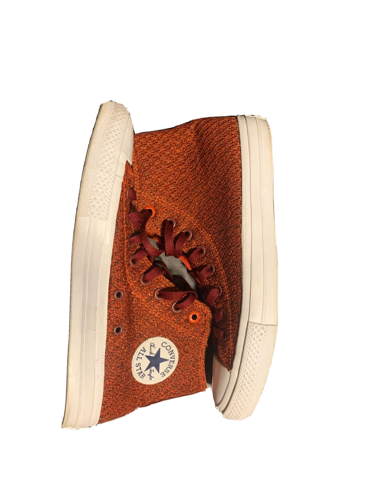 Converse Chuck Taylor All Star II Hi Top Sneakers in Signal Red/White - Retail $85-image