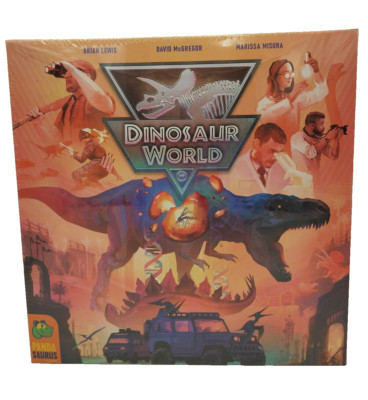 Panda Saurus - Dinosaur World - Brettspiel -Englisch - Neu OVP 2.Wahl #