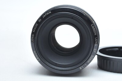 Canon Classic EF 50mm f/1.8 Lens Made in Japan Metal Mount 1309816