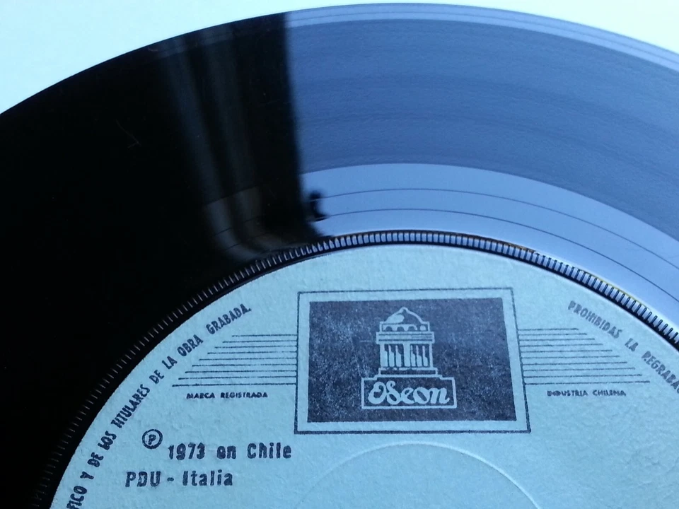 MINA BALADA PARA MI MUERTE/AMOR MIO 1973 SPANISH-SUNG UNIQ CHILEAN PRESS ONLY!!! - Image 4 of 4