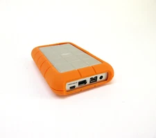 LaCie Rugged 300GB External Portable Hard Drive, USB2, Firewire 400 800, RUGFWSA