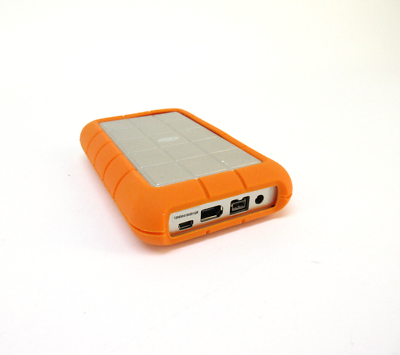 LaCie Rugged 300GB External Portable Hard Drive, USB2, Firewire