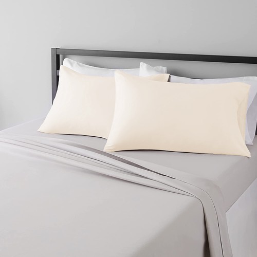 Hotel 2000TC Ultra Soft Bed Fitted Sheet Set Pillowcase Single/Double/Queen/King - Picture 27 of 31