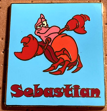 DISNEY AUCTIONS 2004 THE LITTLE MERMAID MODEL SHEET SERIES SEBASTIAN LE 250 PIN