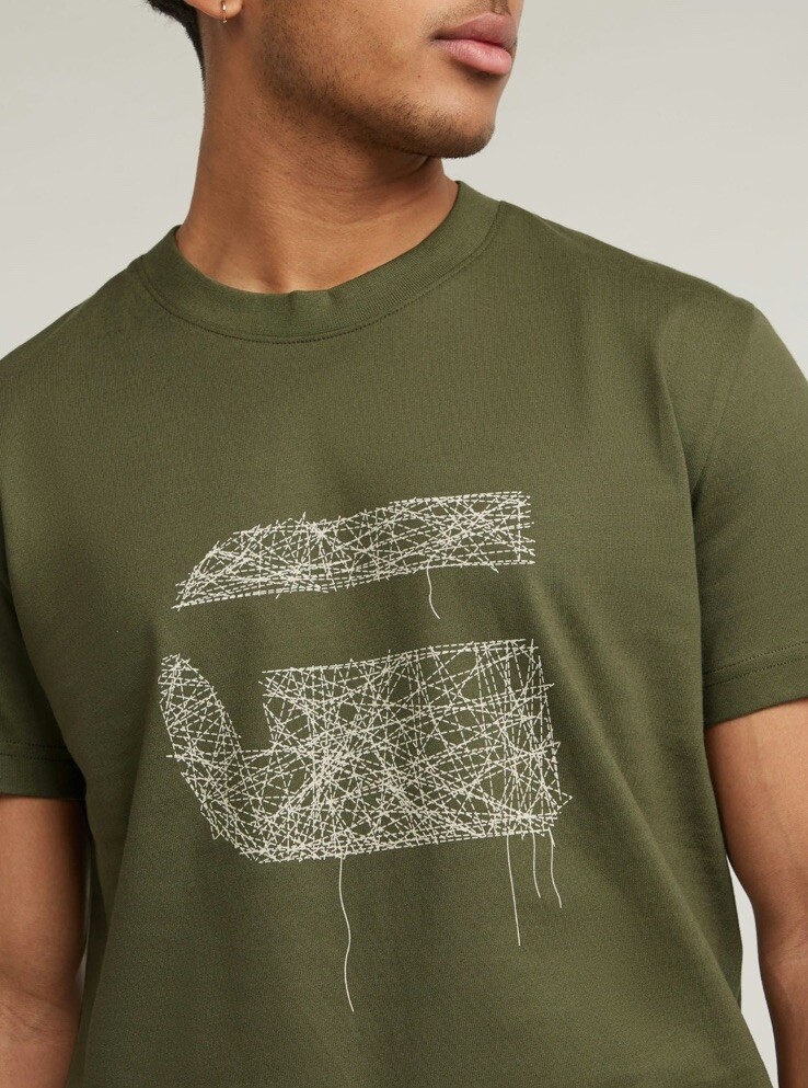 G-star Burger Box Rain Oversize Graphic T-shirt In White | ModeSens